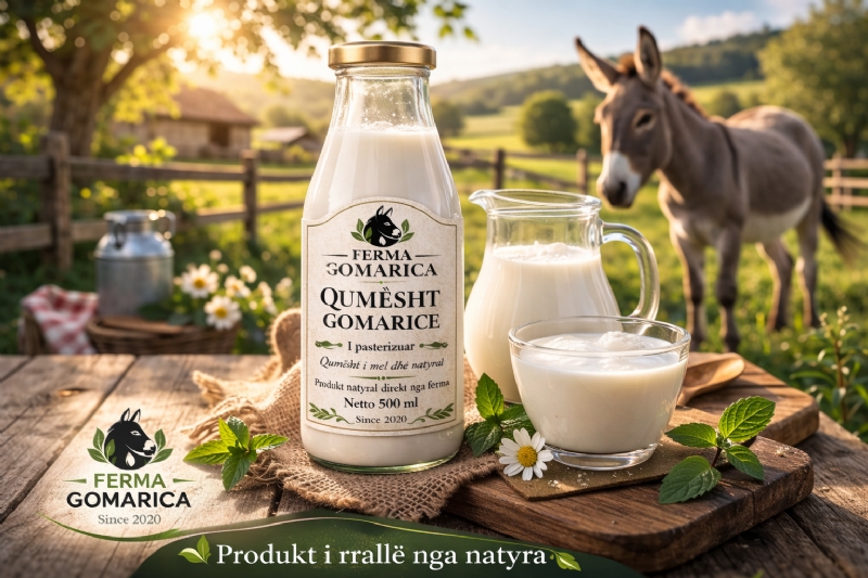 Qumesht gomarice i pasterizuar nga FERMA GOMARICA, qumesht gomarice i pasterizuar, qumesht gomarice natyral, qumesht gomarice per konsum, produkte gomarice natyrale nga ferma ne shqiperi, qumesht gomarice ferma shqiptare