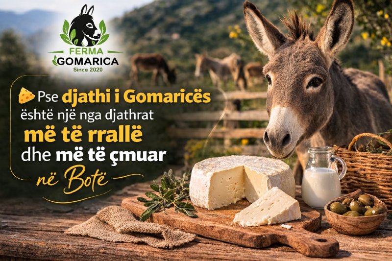 Pse djathi i Gomaricës është një nga djathrat më të rrallë dhe më të çmuar në Botë.